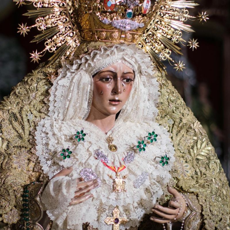 El Manto Camaronero de la Esperanza&nbsp;Macarena